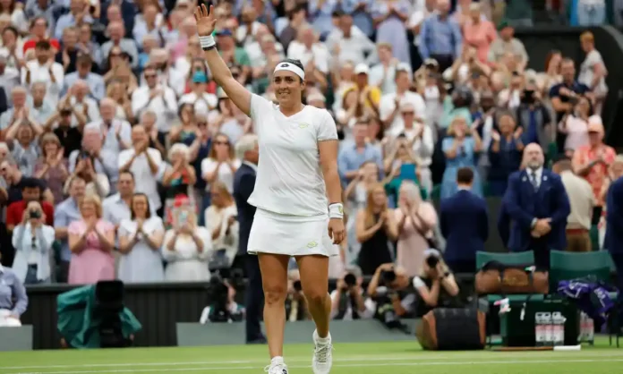 Ons Jabeur expresses jubilation following her victory over Aryna Sabalenka, securing her place in the Wimbledon final for the consecutive second year.