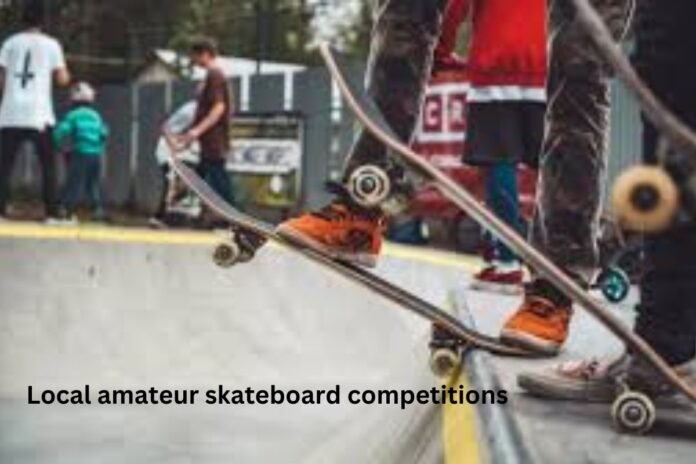 Local amateur skateboard competitions